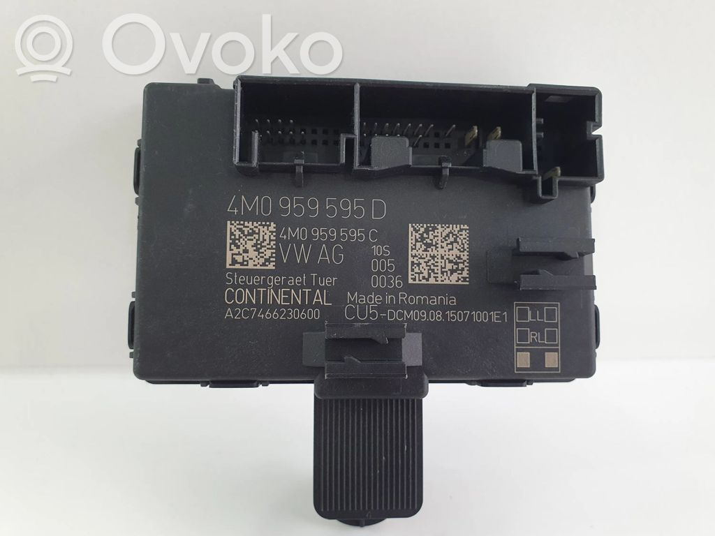 Audi Q7 4M Door control unit/module 