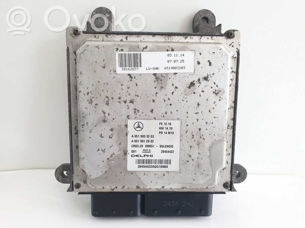 Mercedes-Benz Sprinter W906 Engine control unit/module 