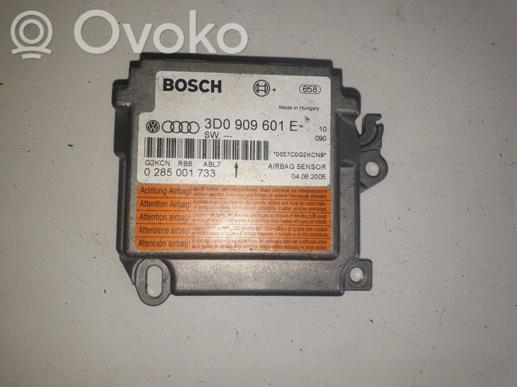 Volkswagen Phaeton Airbag control unit/module 