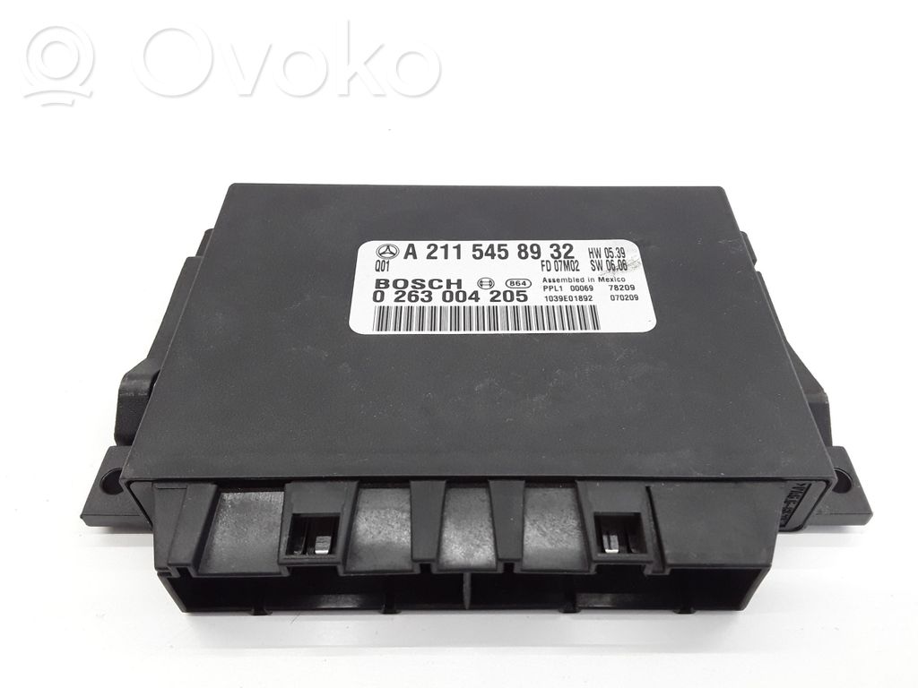 Mercedes-Benz E W211 Parking PDC control unit/module 