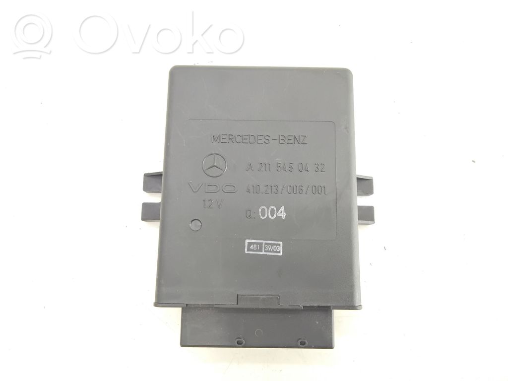 Mercedes-Benz E W211 Other control units/modules 