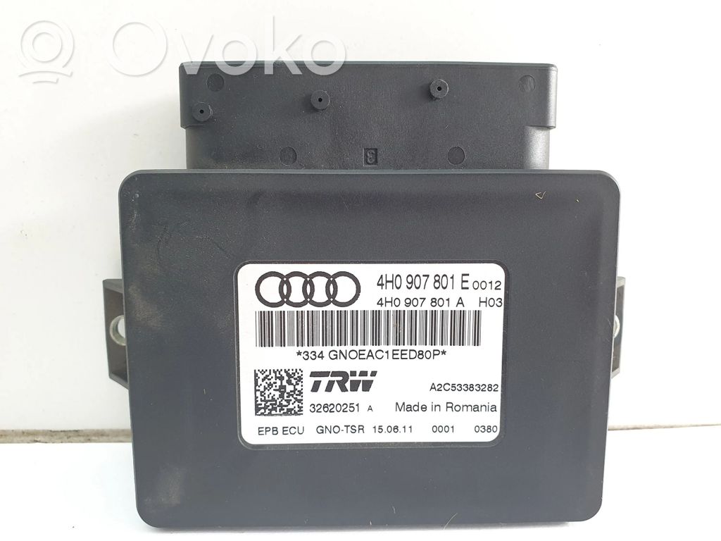 Audi A6 S6 C7 4G Hand brake control module 