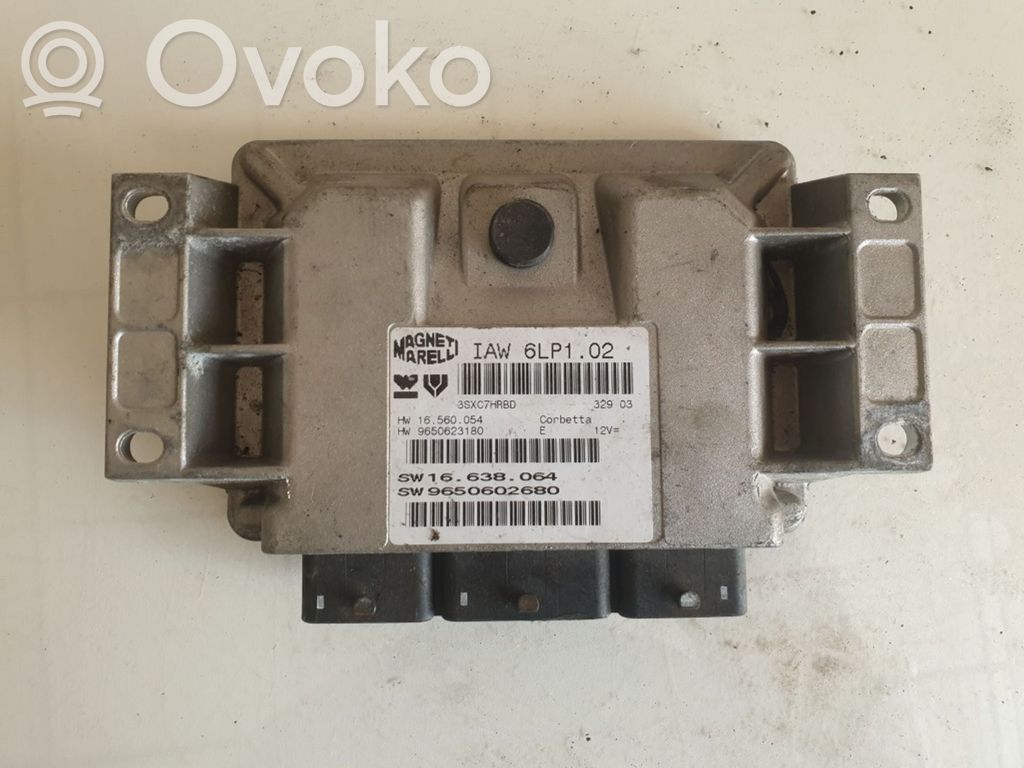 Peugeot 308 Engine control unit/module 