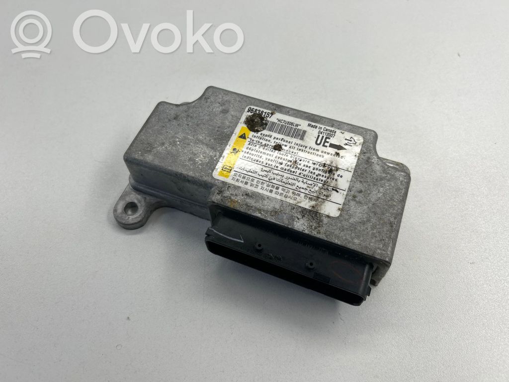 Chevrolet Captiva Airbag control unit/module 