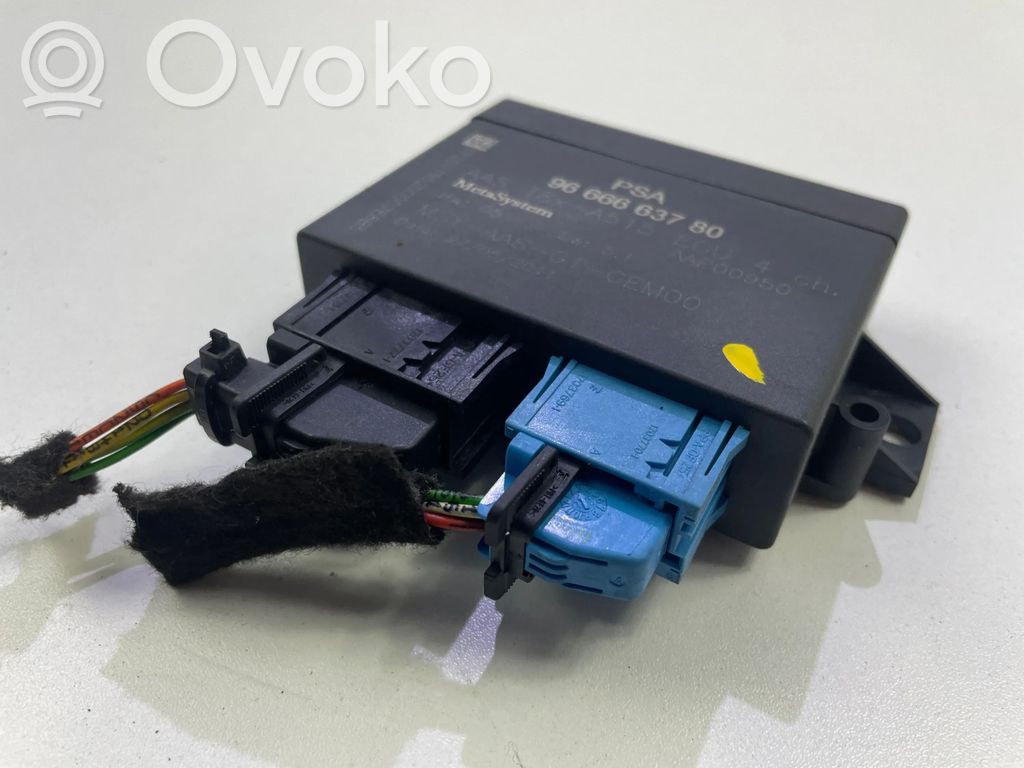 Peugeot 3008 I Parking PDC control unit/module 