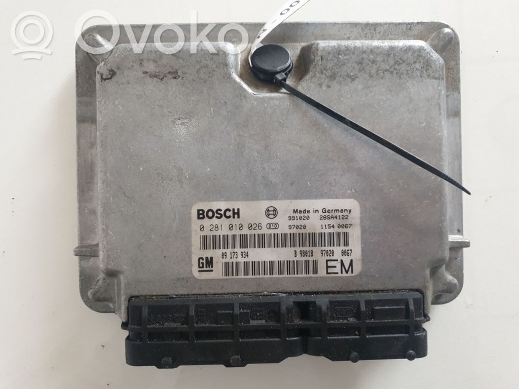 Opel Frontera B Engine control unit/module 