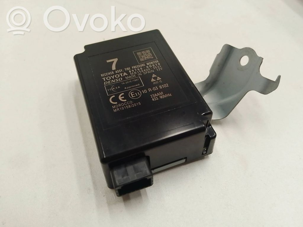 Toyota Yaris Tire pressure control unit 