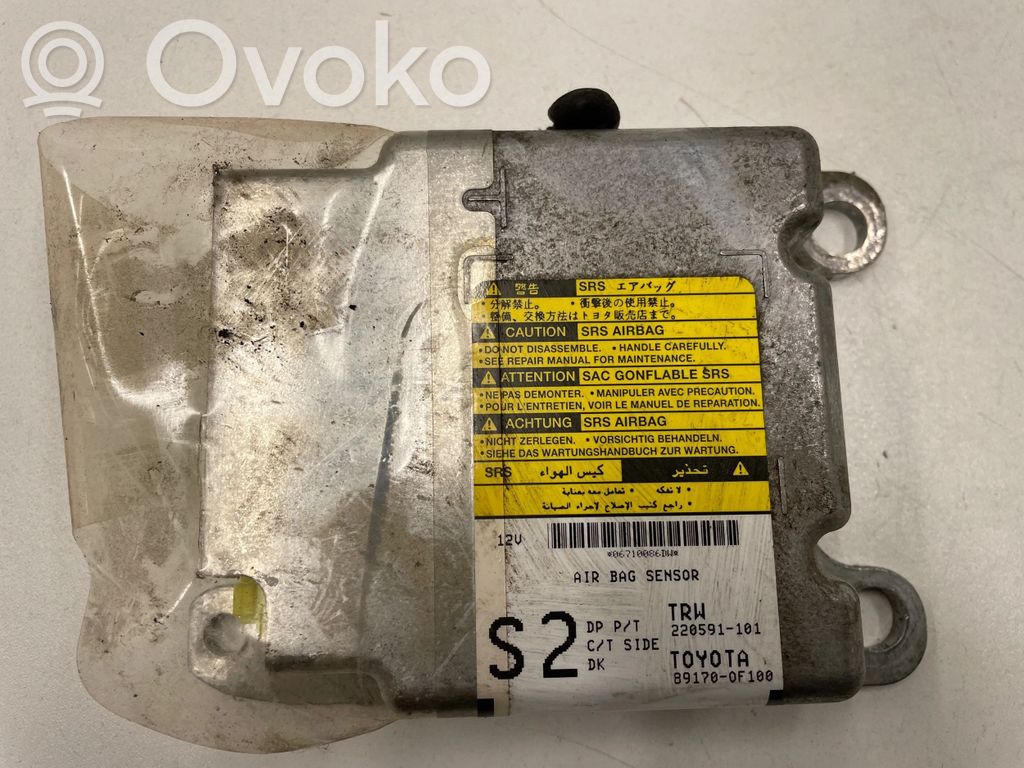 Toyota Verso Airbag control unit/module 