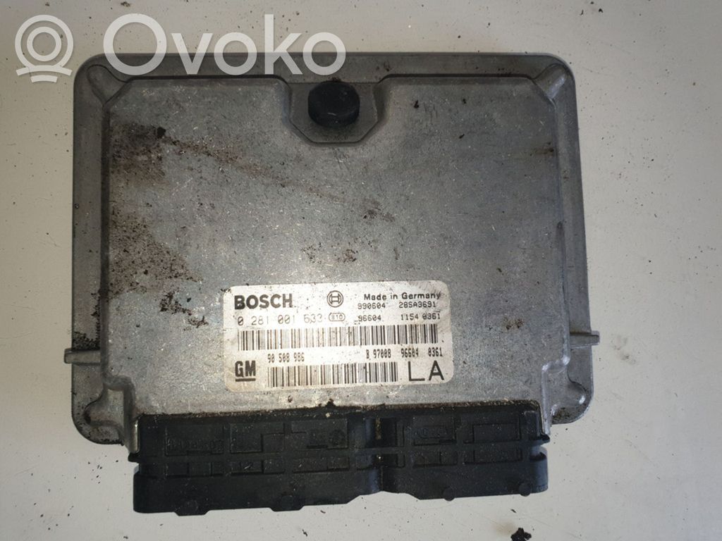Opel Vectra B Engine control unit/module 