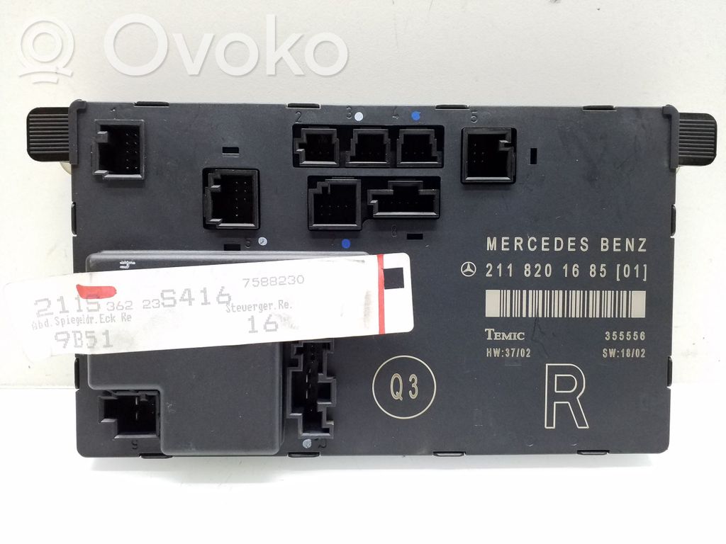 Mercedes-Benz E W211 Door control unit/module 