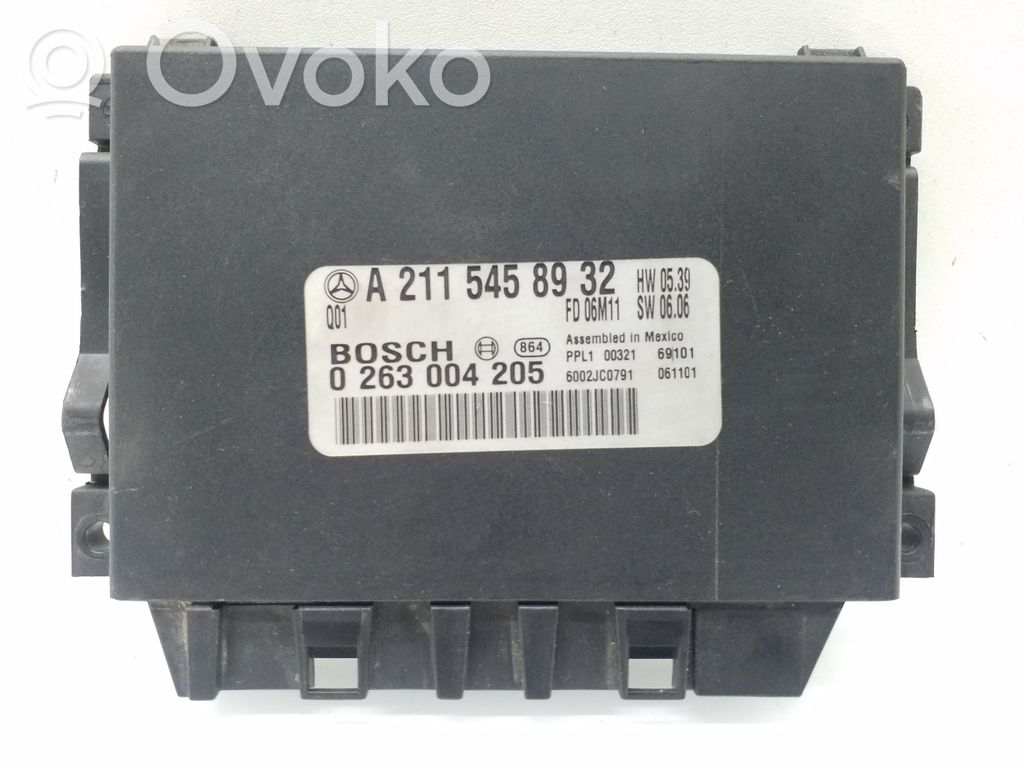 Mercedes-Benz E W211 Parking PDC control unit/module 
