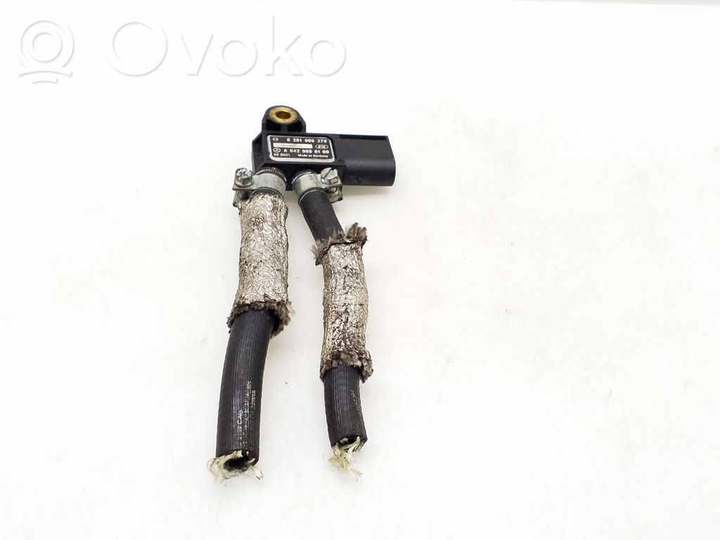 Mercedes-Benz ML W164 Exhaust gas pressure sensor 
