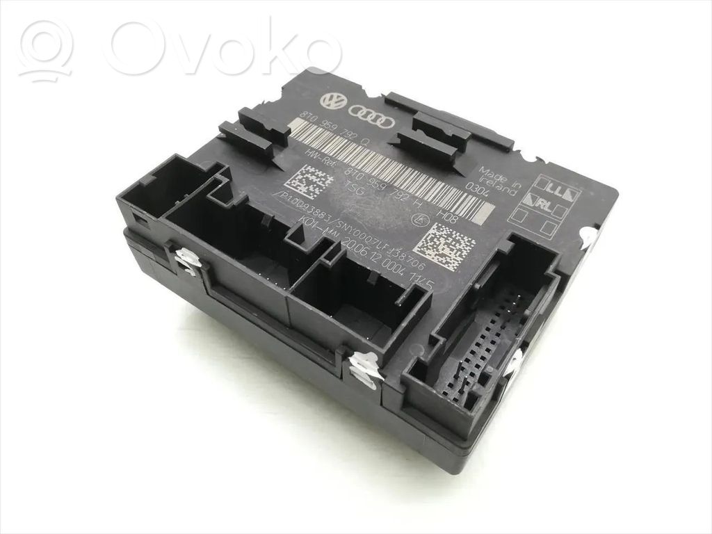Audi A5 8T 8F Unidad de control/módulo de la puerta 