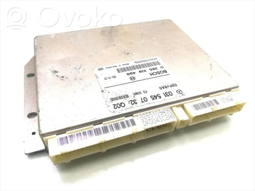 Mercedes-Benz E AMG W210 ASC control unit/module 