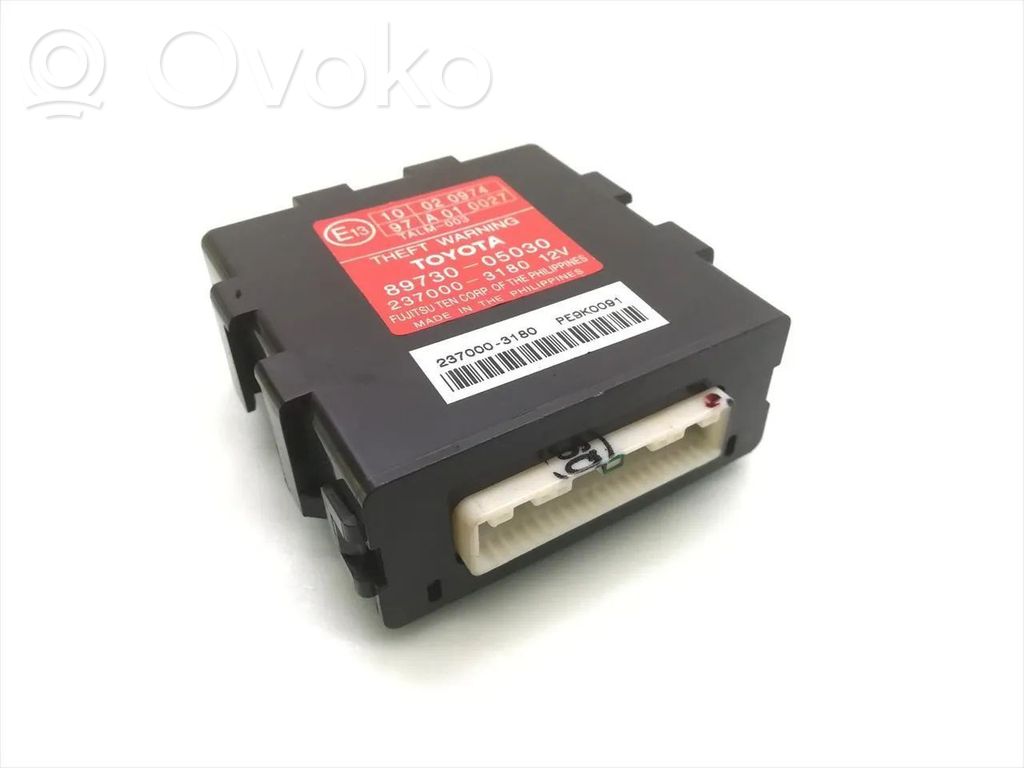 Toyota Avensis T250 Alarm control unit/module 