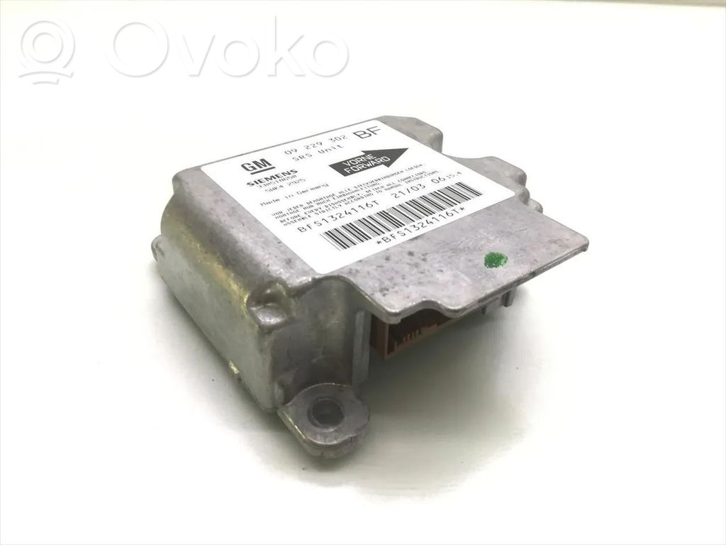 Opel Astra G Airbag control unit/module 