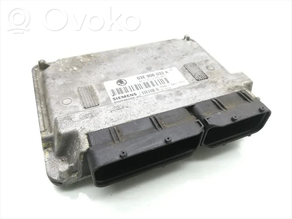 Skoda Fabia Mk1 (6Y) Engine control unit/module 