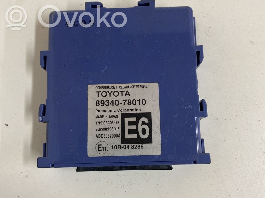Lexus NX Parking PDC control unit/module 
