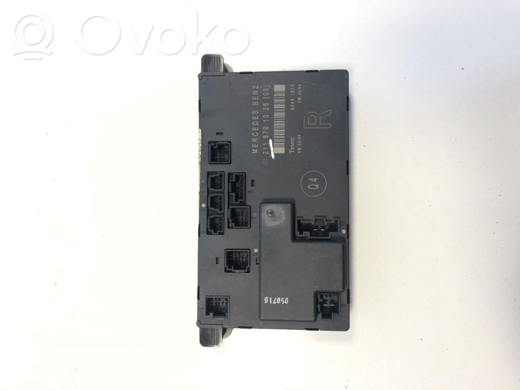 Mercedes-Benz E W211 Door control unit/module 