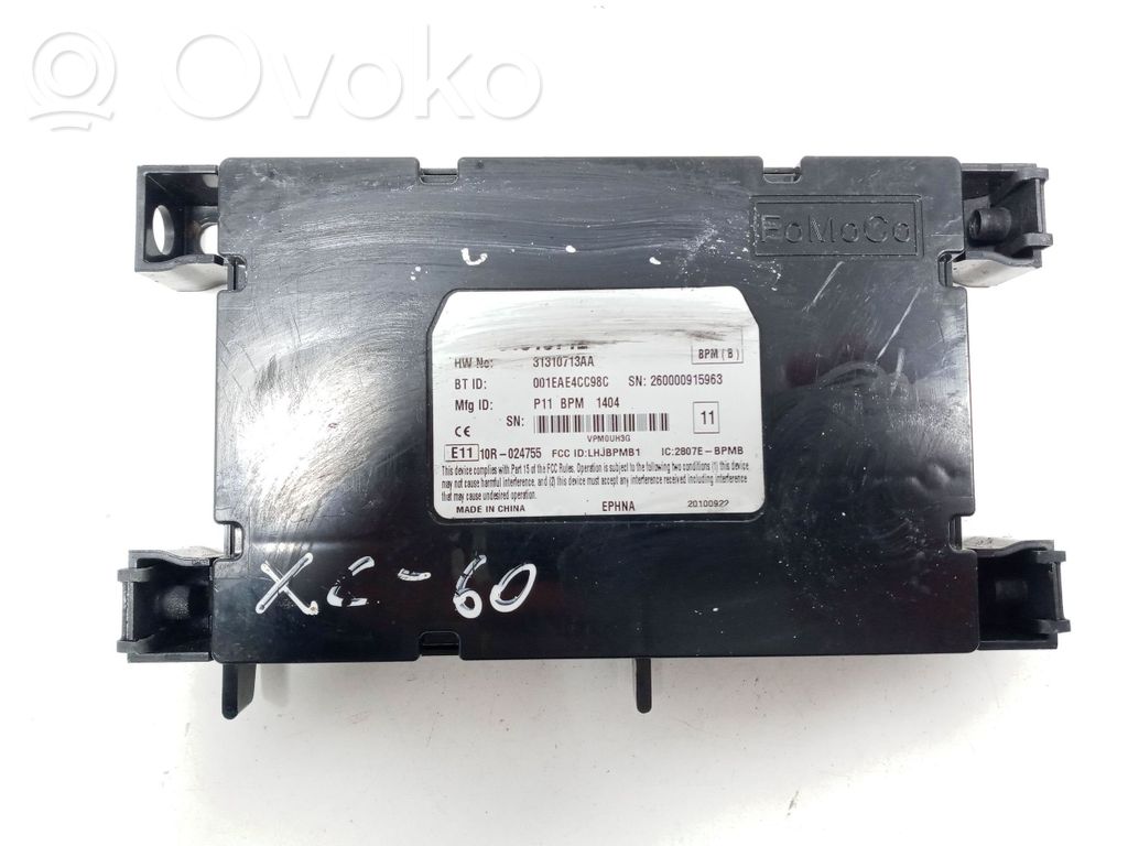 Volvo XC60 Bluetooth control unit module 