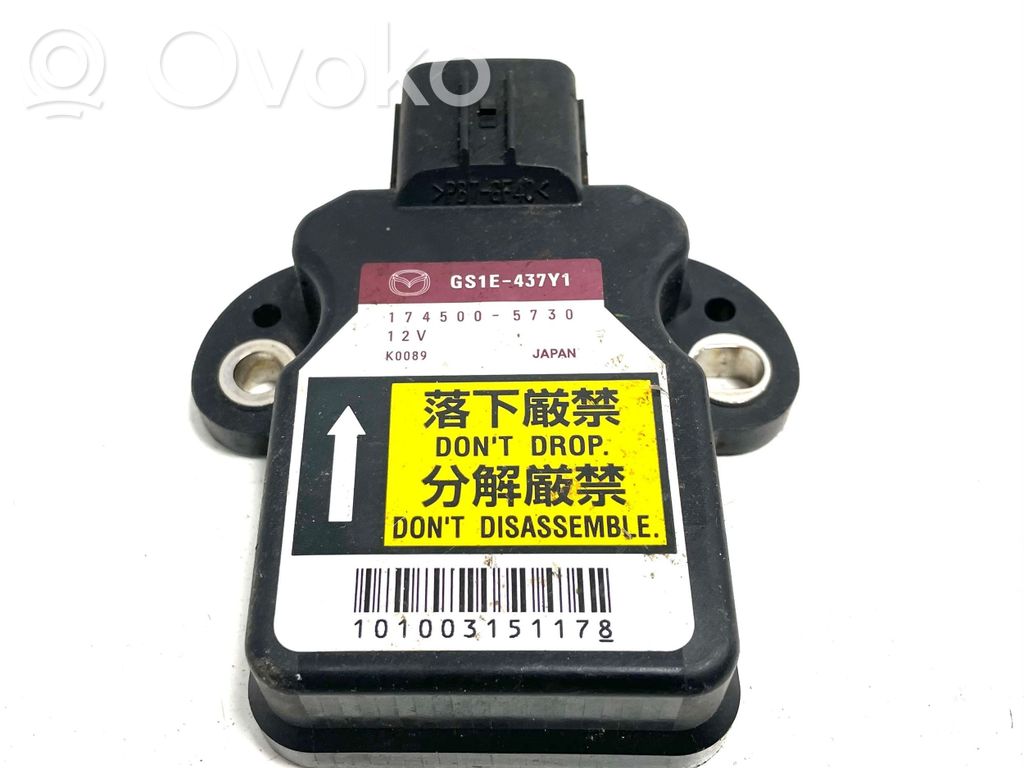Mazda 6 ESP acceleration yaw rate sensor 