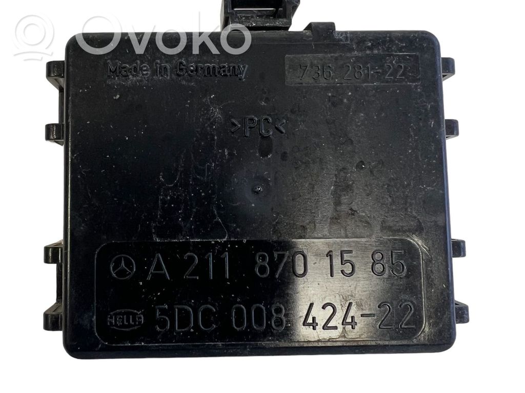 Mercedes-Benz E W211 Rain sensor 