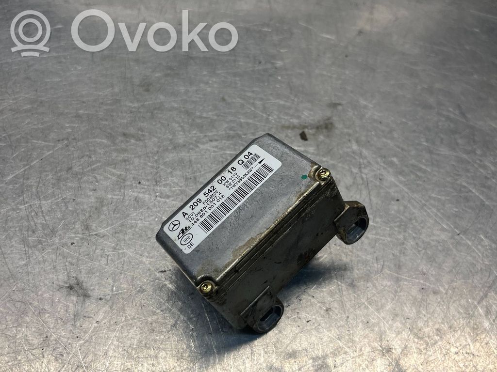 Mercedes-Benz CLK A209 C209 ESP acceleration yaw rate sensor 