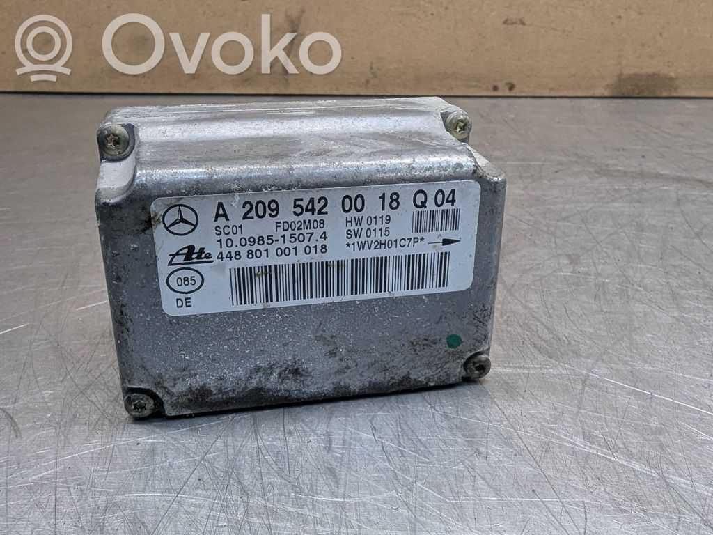 Mercedes-Benz C W203 ESP acceleration yaw rate sensor 