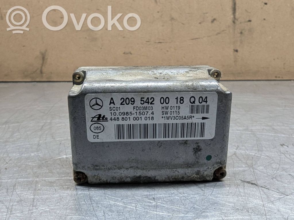 Mercedes-Benz C W203 ESP acceleration yaw rate sensor 