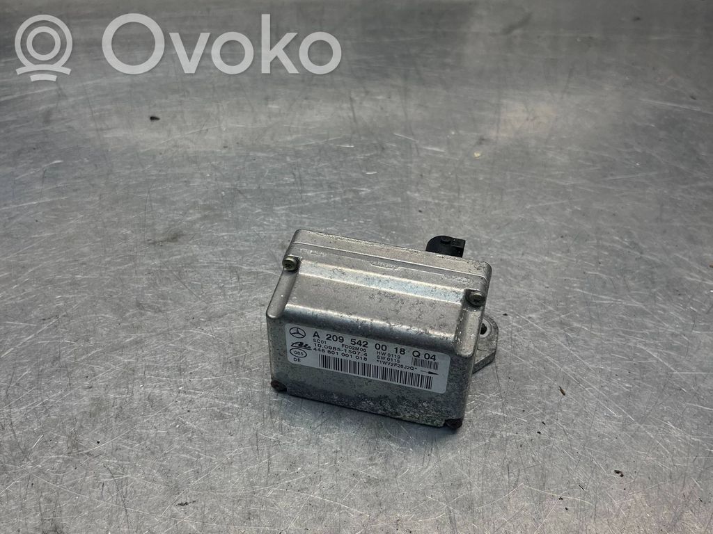 Mercedes-Benz CLK A209 C209 ESP acceleration yaw rate sensor 