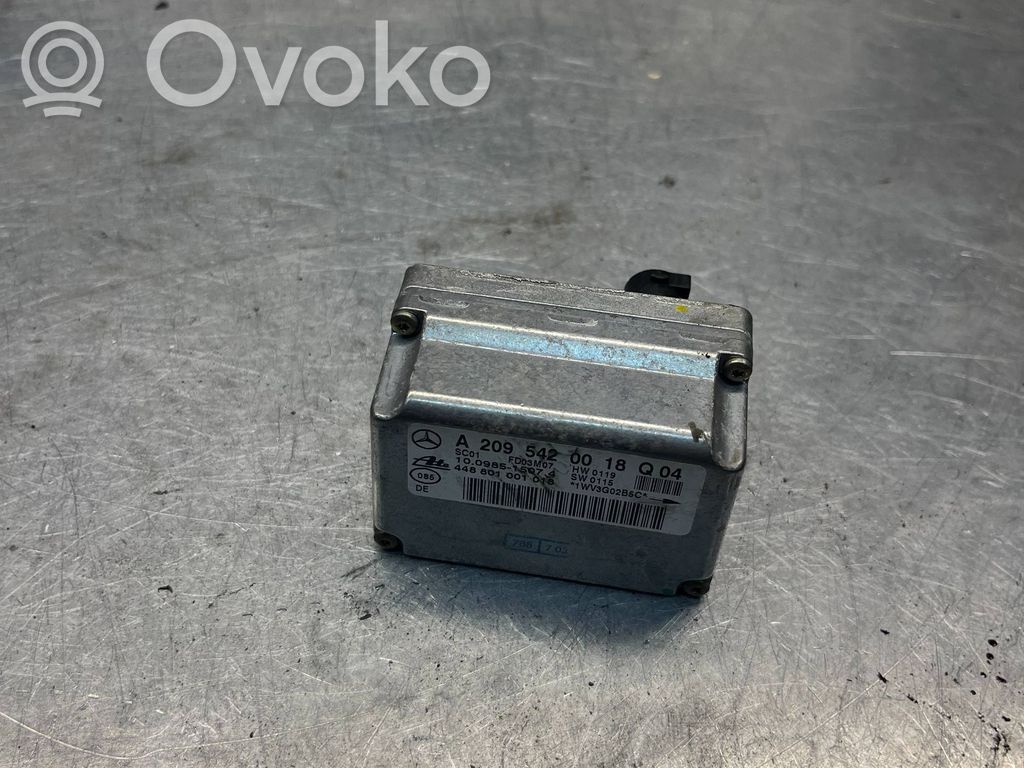 Mercedes-Benz CLK A209 C209 ESP acceleration yaw rate sensor 