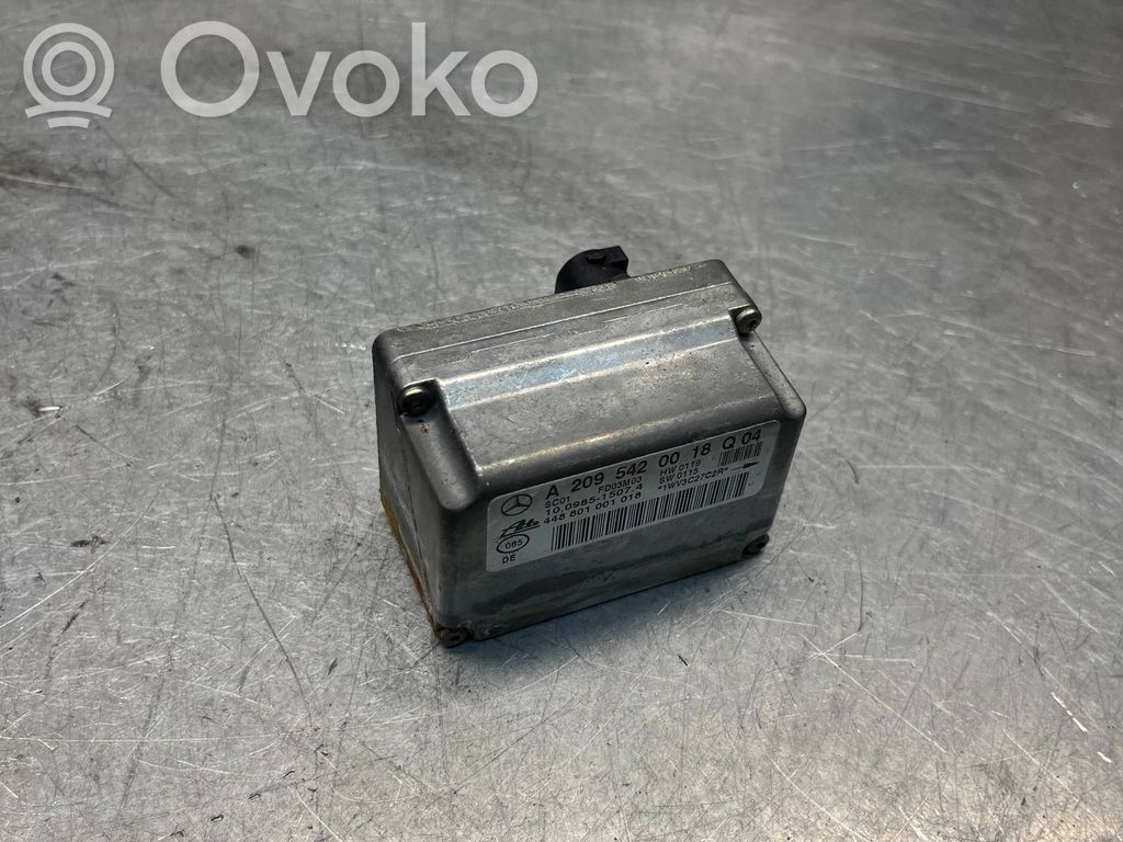 Mercedes-Benz CLK A209 C209 ESP acceleration yaw rate sensor 