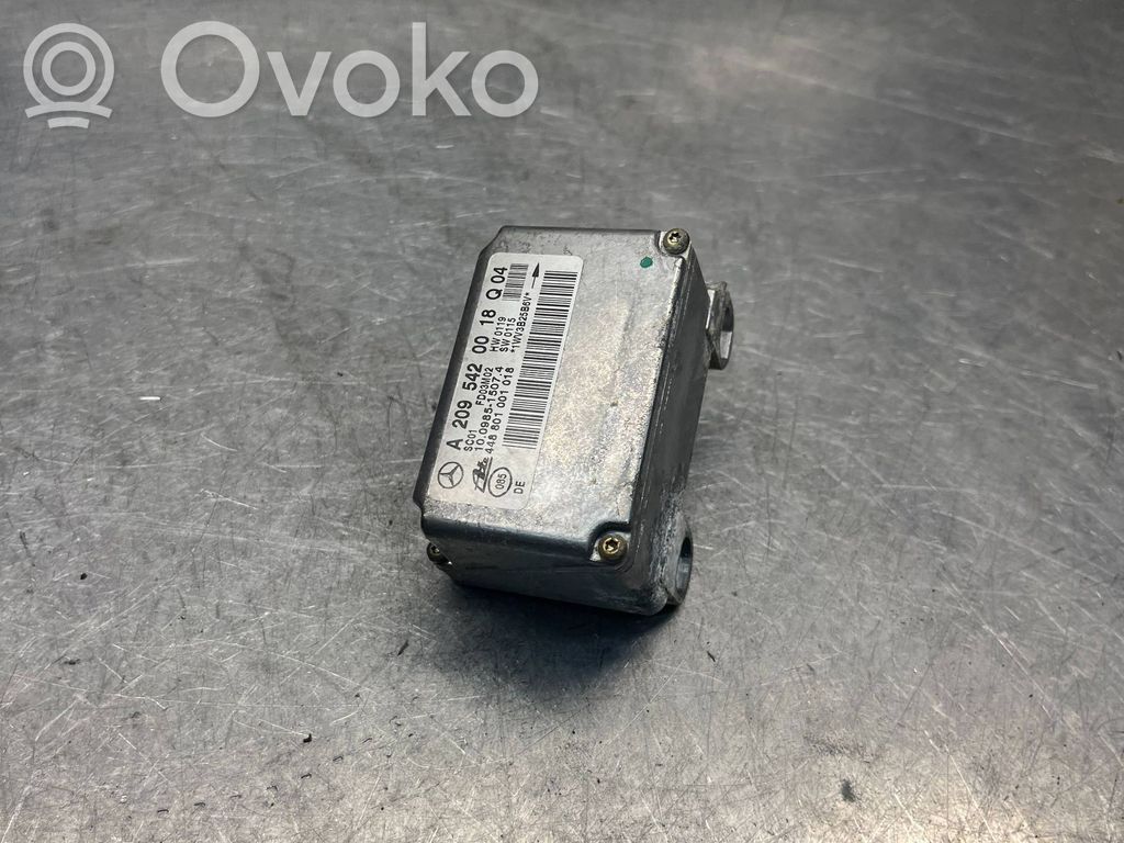 Mercedes-Benz CLK A209 C209 ESP acceleration yaw rate sensor 