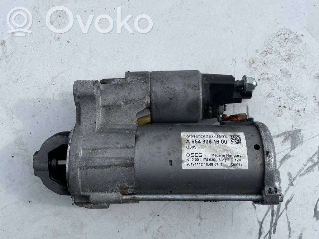 Mercedes-Benz E W213 Motor de arranque 