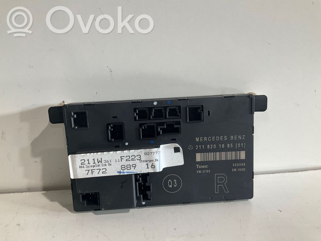 Mercedes-Benz E W211 Door control unit/module 
