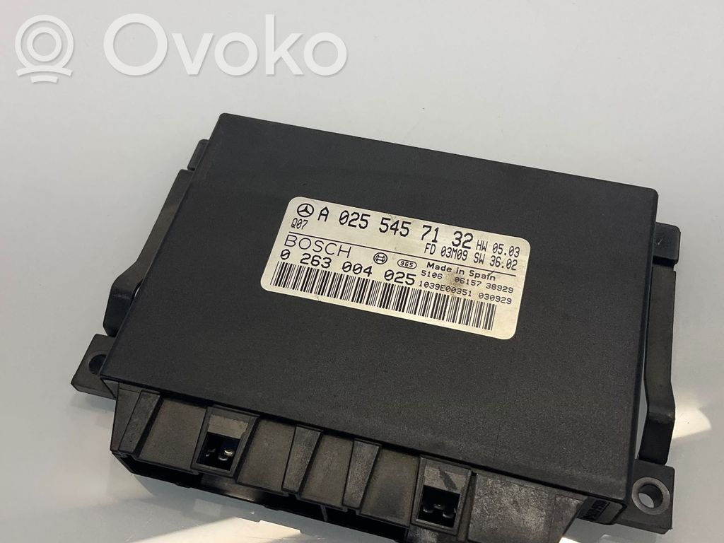 Mercedes-Benz E W211 Parking PDC control unit/module 