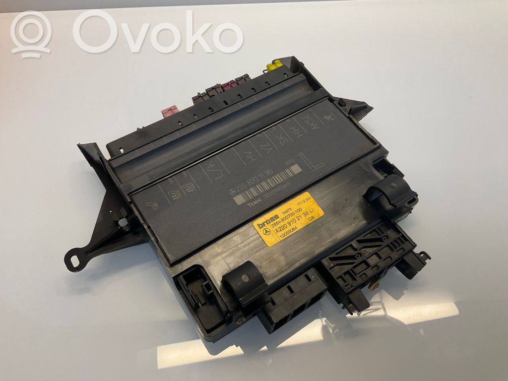 Mercedes-Benz S W220 Module de commande de siège 