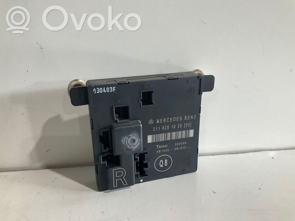Mercedes-Benz E W211 Door control unit/module 