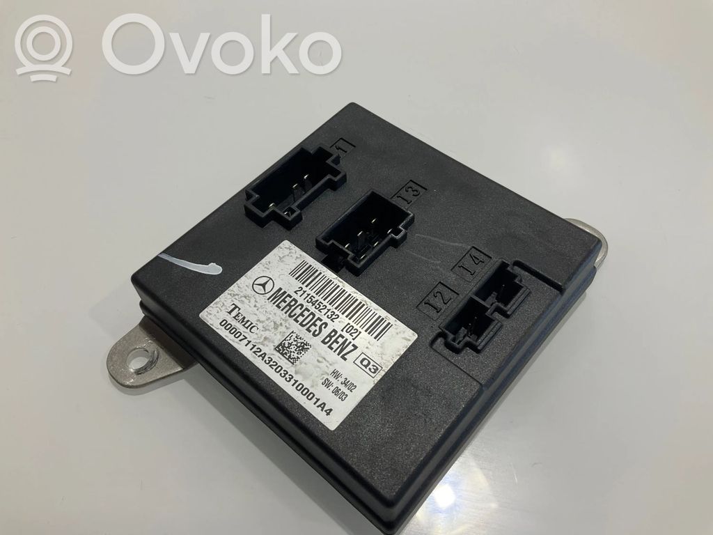 Mercedes-Benz E W211 Comfort/convenience module 