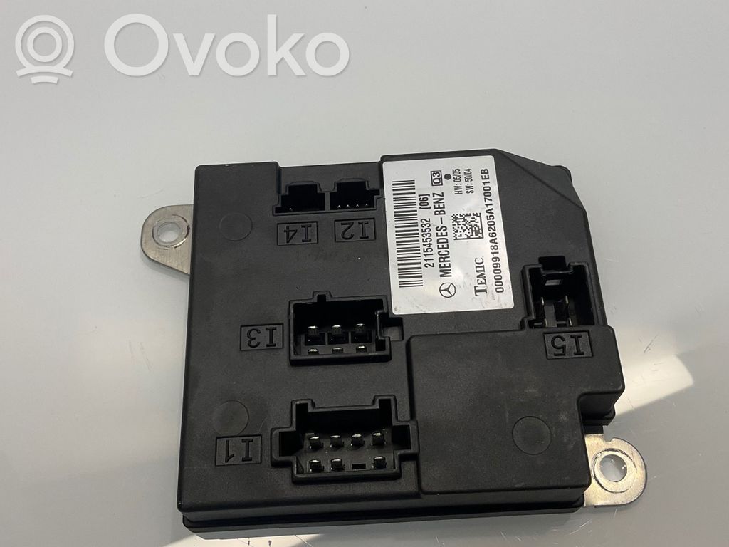 Mercedes-Benz CLS C219 Comfort/convenience module 