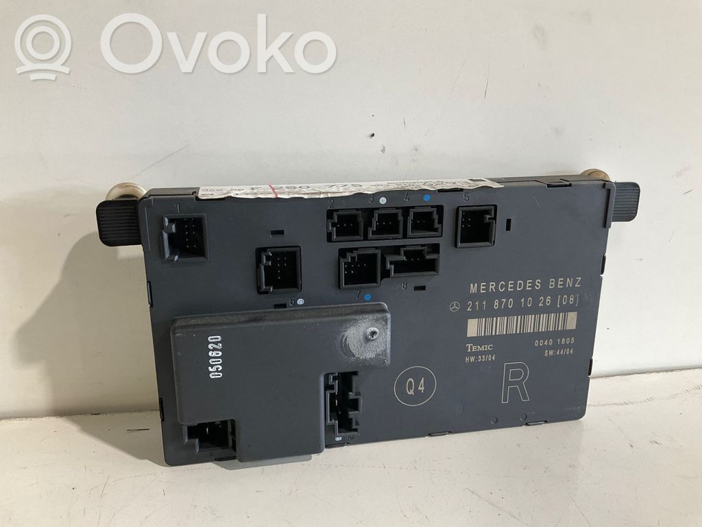Mercedes-Benz E W211 Door control unit/module 