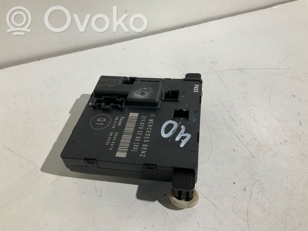 Mercedes-Benz E W211 Door control unit/module 