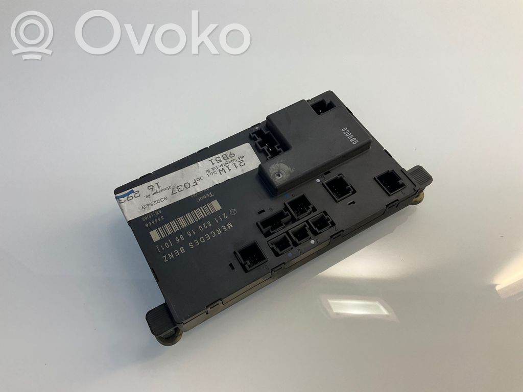 Mercedes-Benz E W211 Door control unit/module 