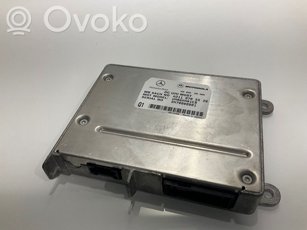 Mercedes-Benz CLS C219 Bluetooth control unit module 