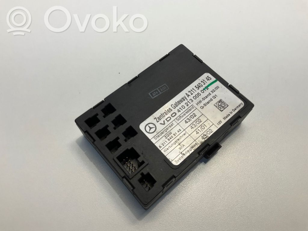 Mercedes-Benz E W211 Gateway control module 