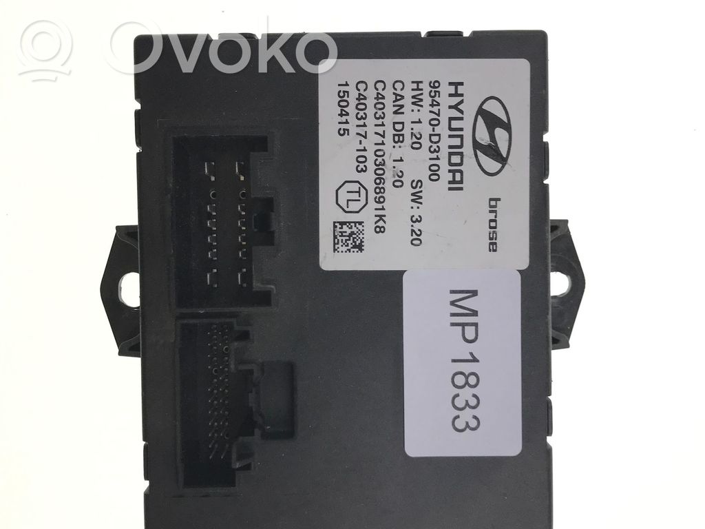Hyundai Tucson LM Other control units/modules 