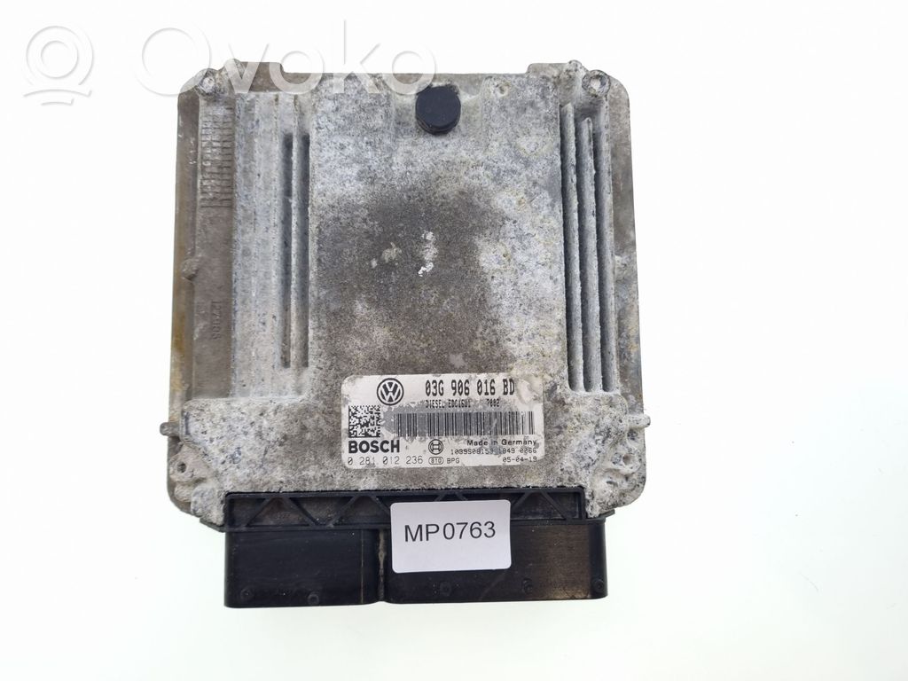 Skoda Octavia Mk2 (1Z) Engine control unit/module 