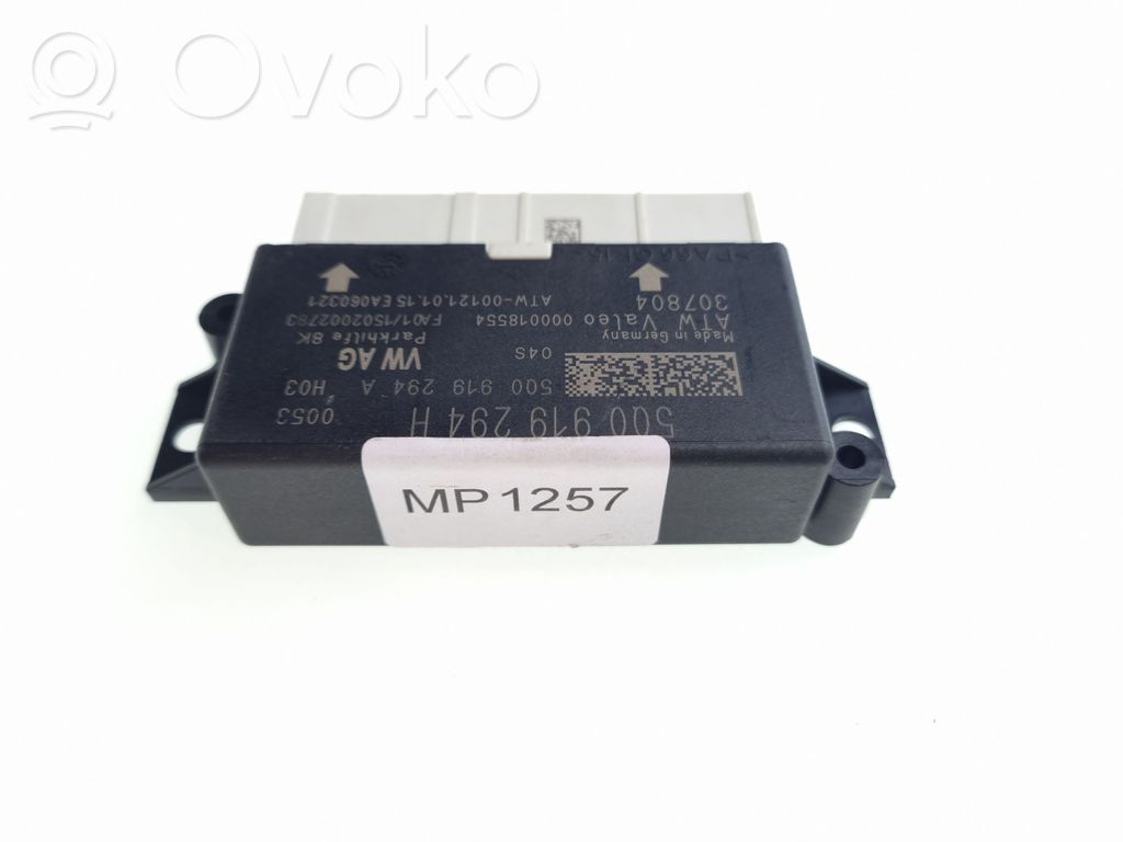 Volkswagen PASSAT B8 Parking PDC control unit/module 