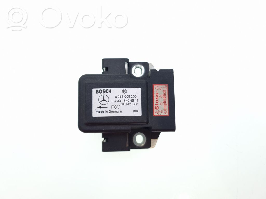 Mercedes-Benz E W210 ESP acceleration yaw rate sensor 