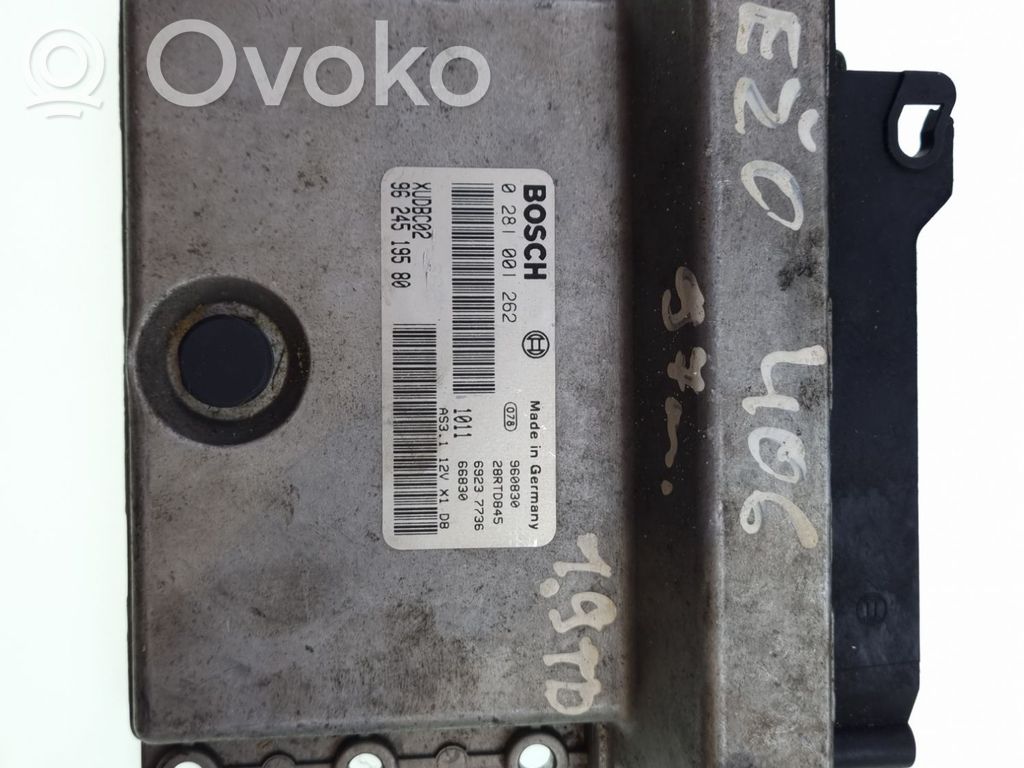 Peugeot 406 Engine control unit/module 